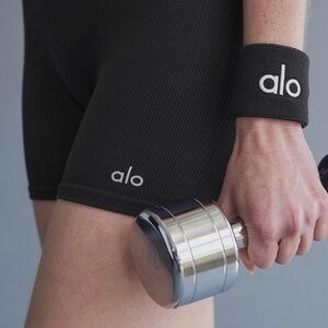 ALO Yoga Black Glow Wristband